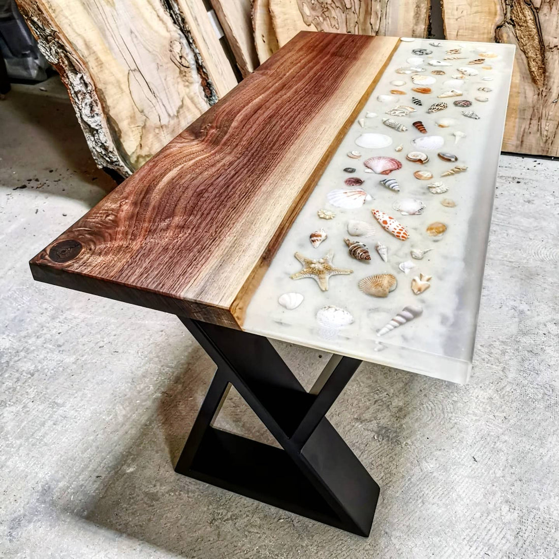 Custom Wood and Epoxy Coffee Tables: The Perfect Blend of Style and Function for Your Living Room