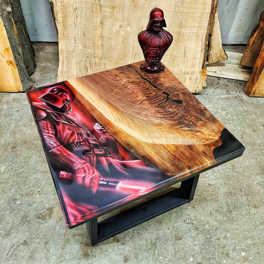 Red Vader End Table
